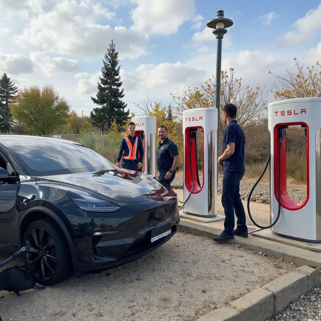 Primera estación de carga